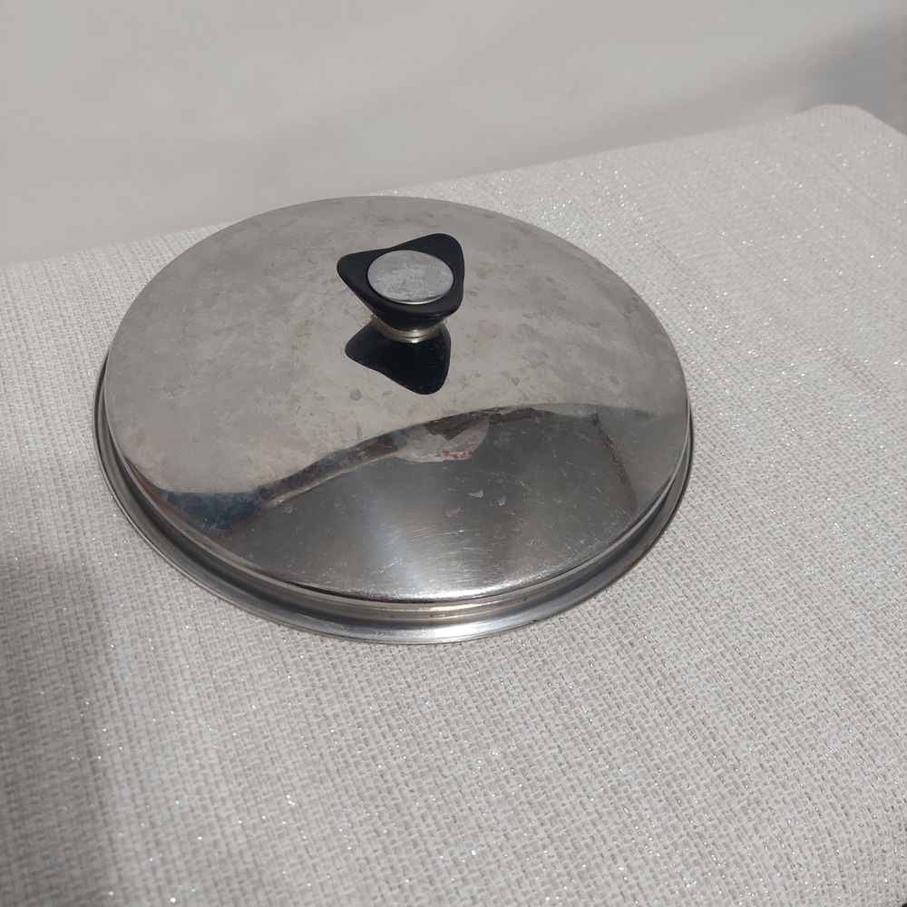 Vintage Regal Ware Stainless Steel Lid 9.5" For Frying‎ Pans - Picture 2 of 8